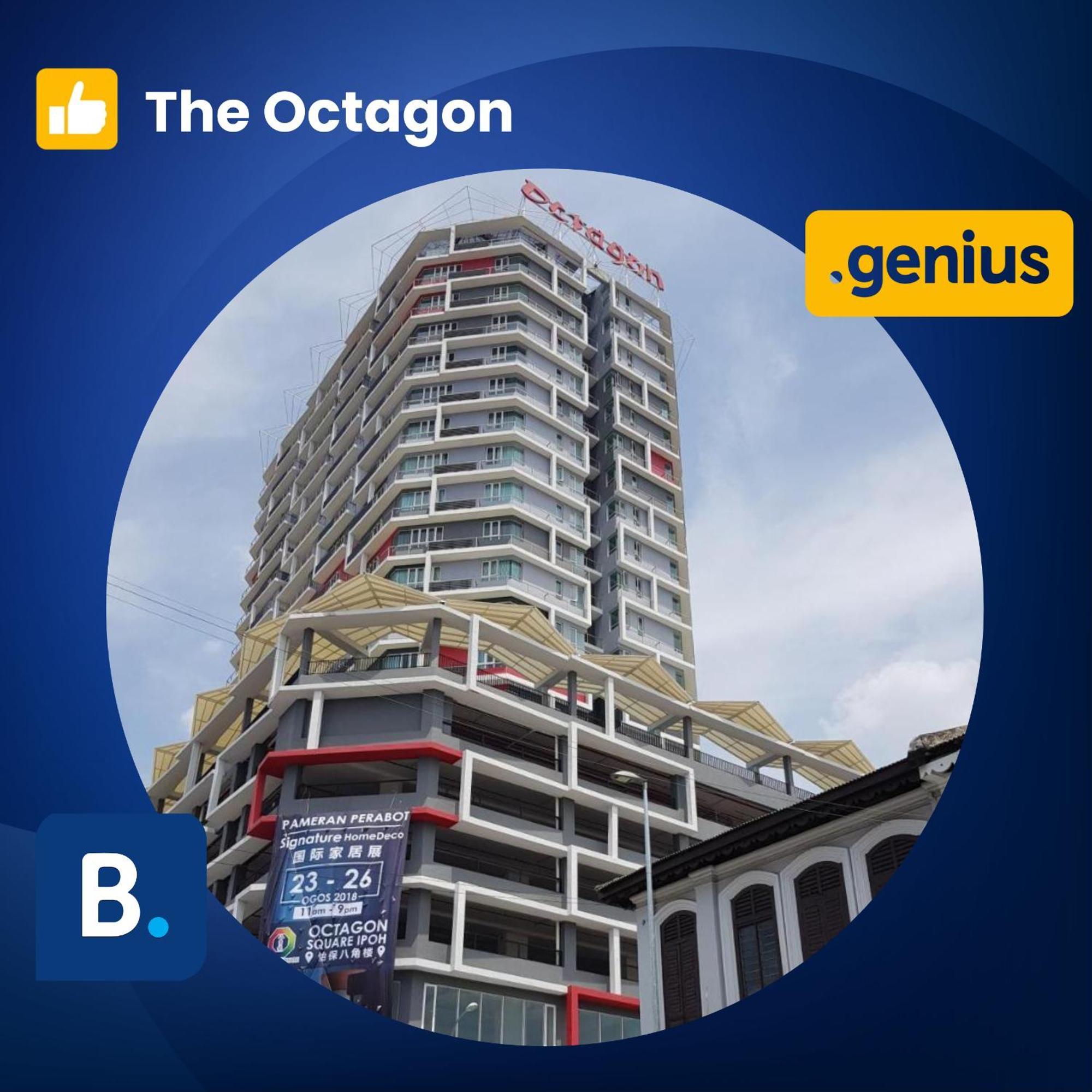 The Octagon Ipoh Apartment Exterior foto
